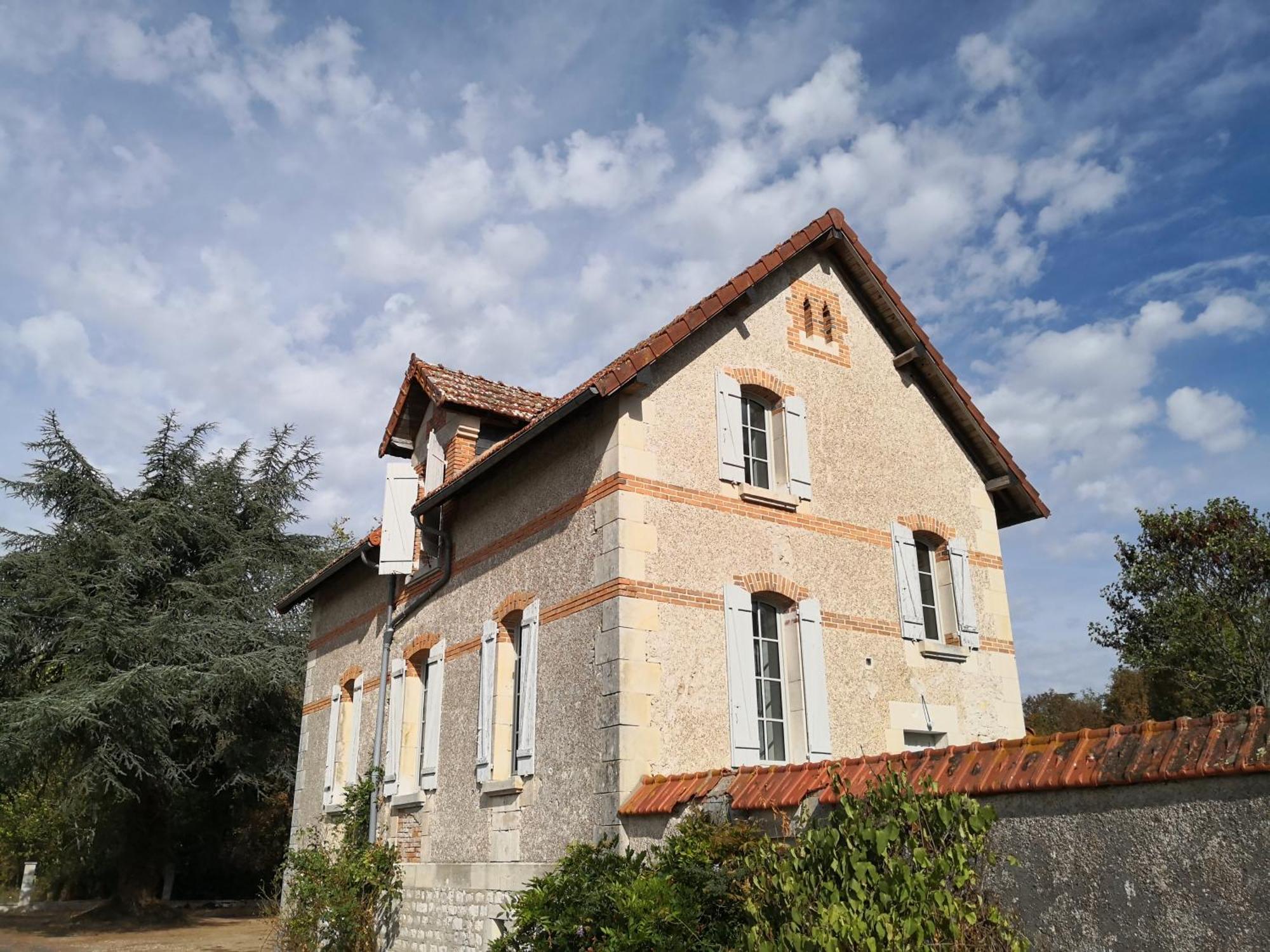 Maison La Demi-Lune Boulleret Buitenkant foto
