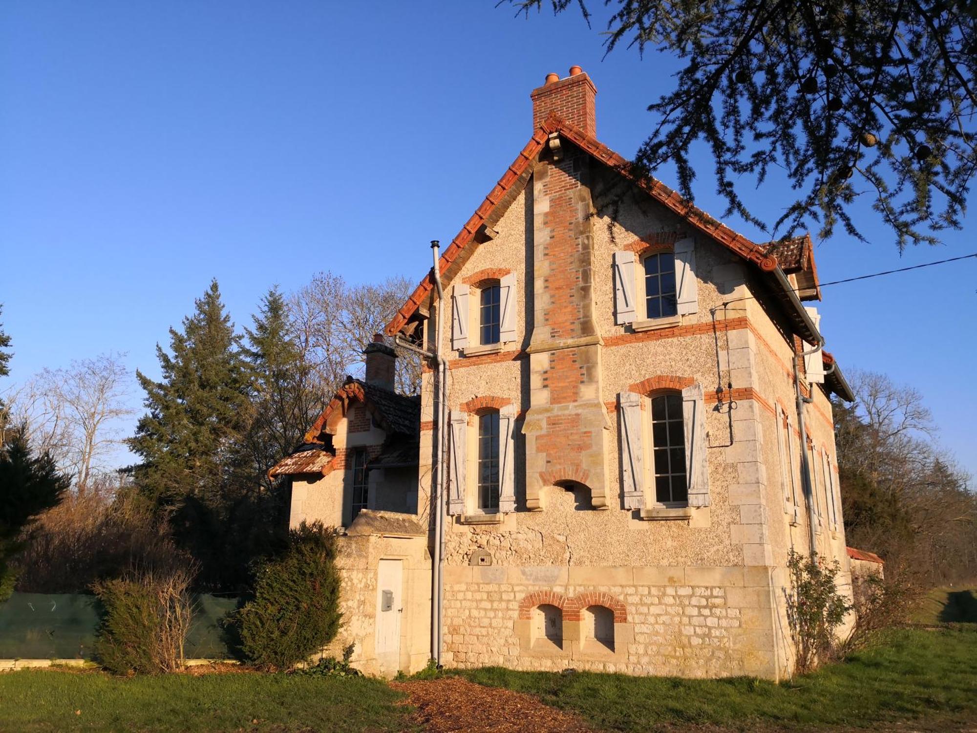 Maison La Demi-Lune Boulleret Buitenkant foto